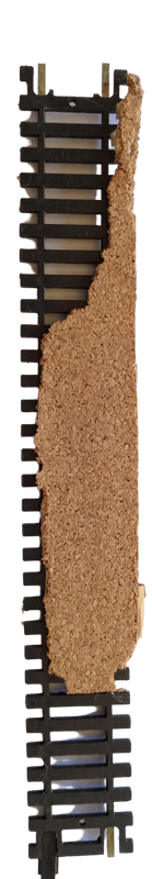 HO Train tracks - Retired Lot of Premium Train Track sections, Cork backing and Track ballast