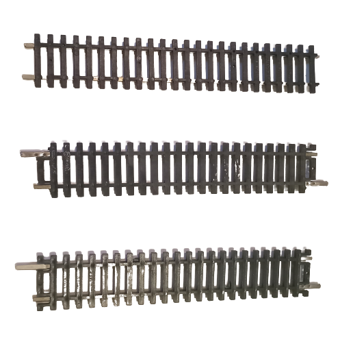 HO Train tracks - Unused Lot of Premium Train Track sections - Various Makes, Brass