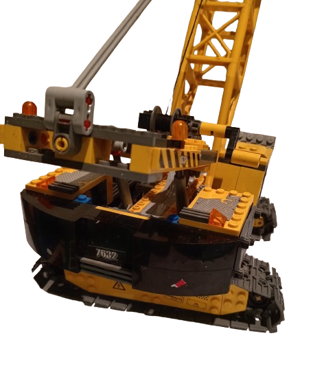 LEGO 7632 Crawler Crane - Lego City Construction 7632 - with exclusive Minifigure