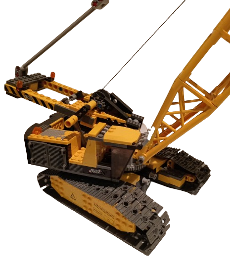 LEGO 7632 Crawler Crane - Lego City Construction 7632 - with exclusive Minifigure