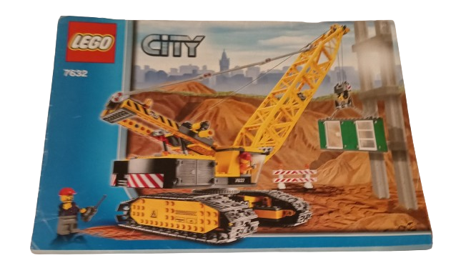 LEGO 7632 Crawler Crane - Lego City Construction 7632 - with exclusive Minifigure