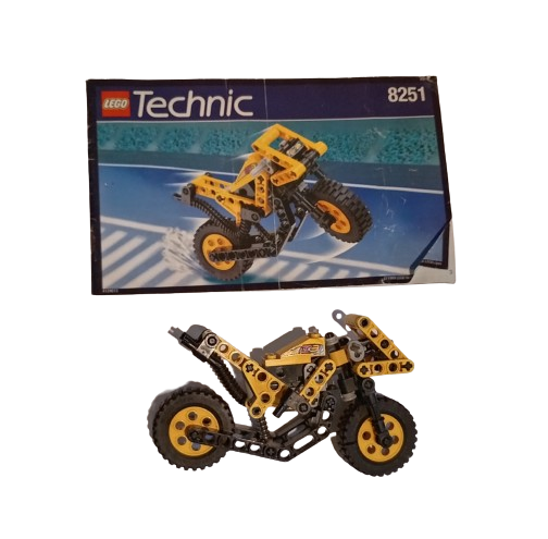 LEGO 8251 Sonic Cycle - Lego Technic 8151 Motorcycle- Tech Play Set 8251