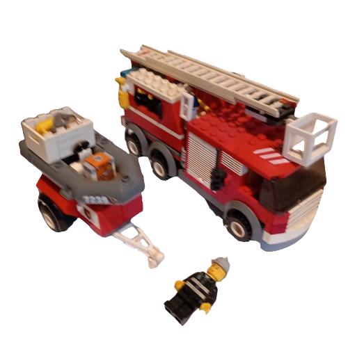 LEGO 7239 City Fire Truck - LEGO 7239