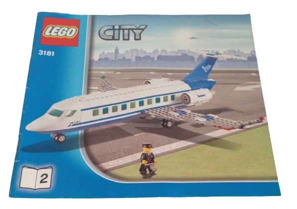 LEGO 3181 Passenger Plane - Lego City 3181