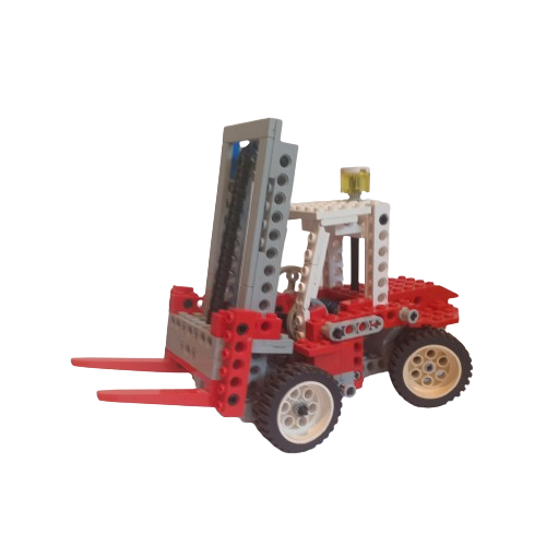 LEGO 8835 Forklift - Lego Technic 8835 - 1989