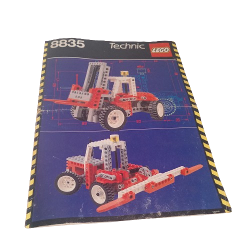 LEGO 8835 Forklift - Lego Technic 8835 - 1989