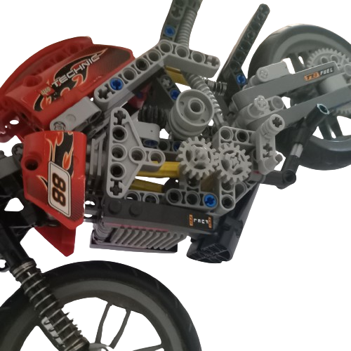 LEGO 8051 Motorbike - Lego Technic 8051 Motorbike