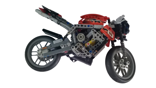 LEGO 8051 Motorbike - Lego Technic 8051 Motorbike