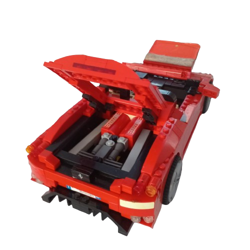 LEGO 8671 Ferrari 430 Spider 1:17 - Lego Racers 8671 Ferrari 430 Spider