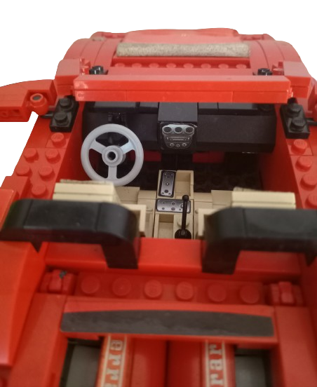 LEGO 8671 Ferrari 430 Spider 1:17 - Lego Racers 8671 Ferrari 430 Spider