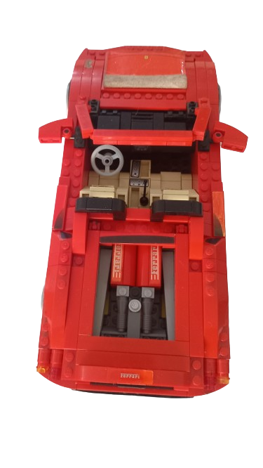 LEGO 8671 Ferrari 430 Spider 1:17 - Lego Racers 8671 Ferrari 430 Spider