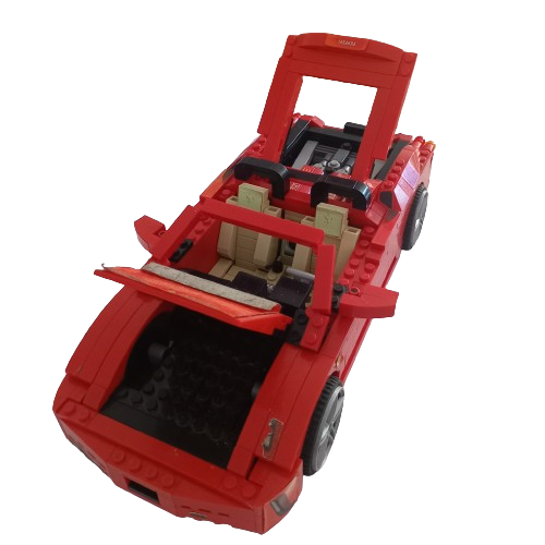 LEGO 8671 Ferrari 430 Spider 1:17 - Lego Racers 8671 Ferrari 430 Spider