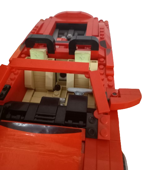 LEGO 8671 Ferrari 430 Spider 1:17 - Lego Racers 8671 Ferrari 430 Spider