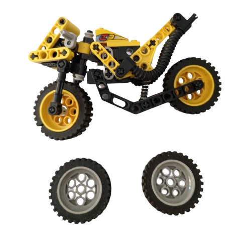 LEGO 8251 Sonic Cycle - Lego Technic 8151 Motorcycle- Tech Play Set 8251