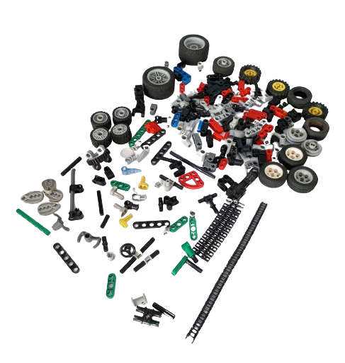 LEGO Technic Collection - Vehicle Accessories, Wheels, Engine Components, etc