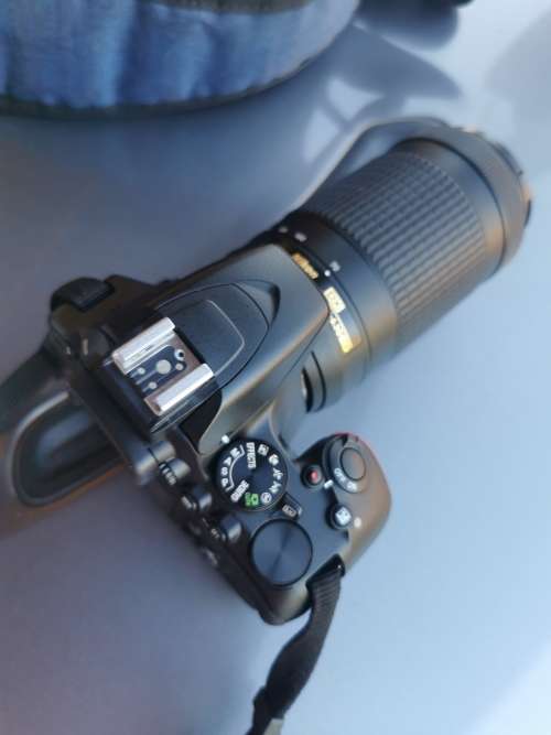 D3500 nikon x 2 lenses