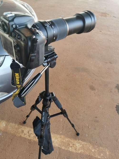 Lightweight Aluminum Mactrem PT55 Travel Camera Tripod for Dslr and phone