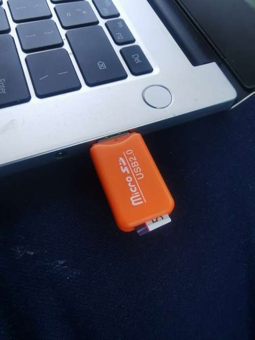 8GB SD card with 2 adapter including card reader