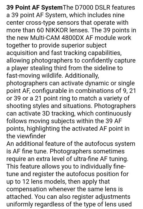 Brand new nikon d7000 body only 16.2 Mp and 1080 HD video recording