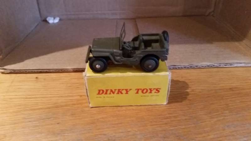 French Dinky #80b Hotchkiss Willy Jeep