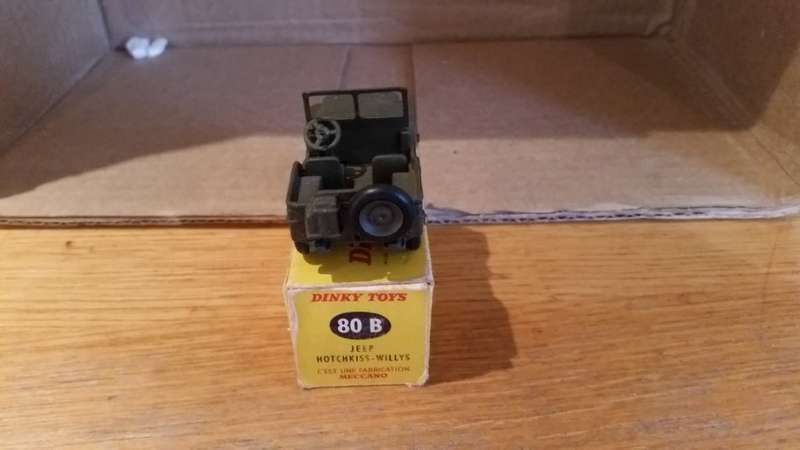 French Dinky #80b Hotchkiss Willy Jeep