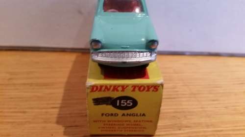 Dinky #155 Ford Anglia - Box - all flaps present