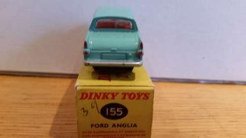 Dinky #155 Ford Anglia - Box - all flaps present