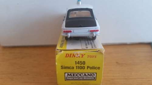 Dinky  #1450 Simca 1100 Police