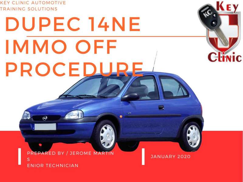 Corsa Lite Immo off