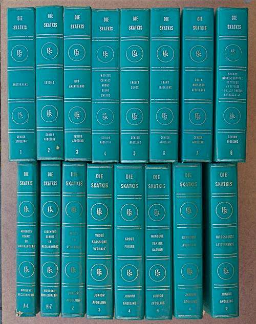 DIE SKATKIS - Total of 16 books