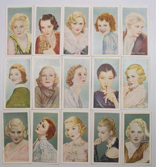 Large quantity of cigarette cards - various topics - almost 400 cards in total