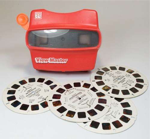 Vintage 3D VIEWMASTER plus 4 stereo reels