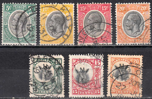 Tanganyika KG V selection , used