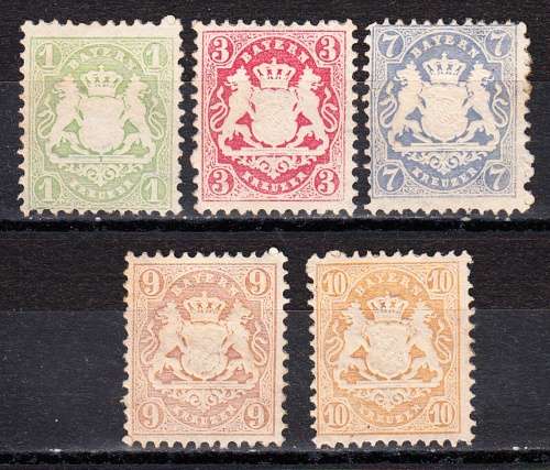 Bavaria 1870 selection , M/H