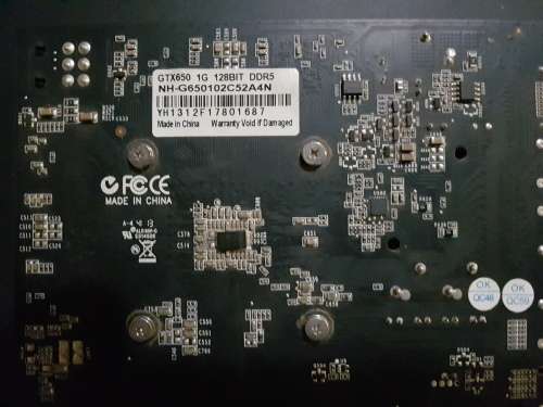 Nvidia GTX 650  1G  128bit  DDR5 video graphics card , used        (R50 postage)