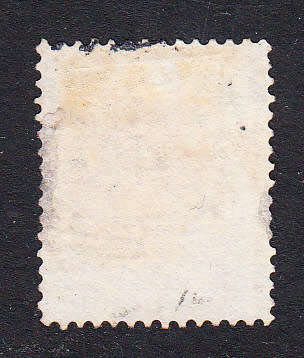 Orange Free State 1877 4d on 6d (type b) , used    ( thinning , SACC 7, CV R3000)