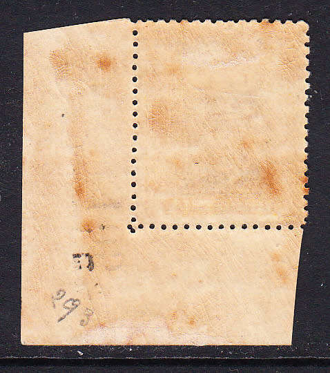 BSAC 1913 KG V 3d black / deep yellow marginal (Perf 14) , M/H