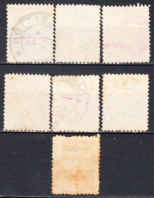 Central South African Railways 1909 part Railway Parcel set , used