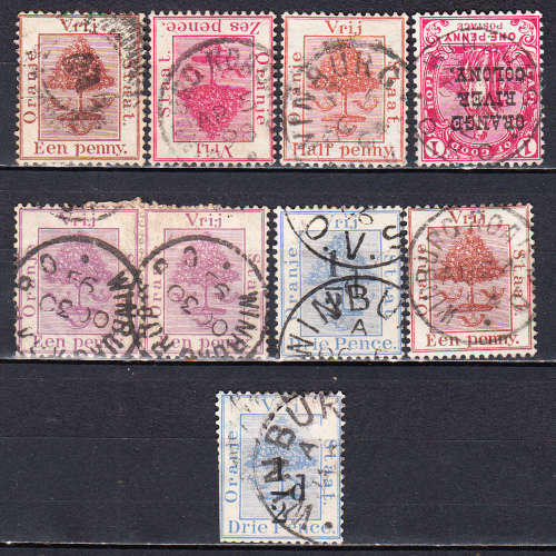 Orange Free State WINBURG postmarks