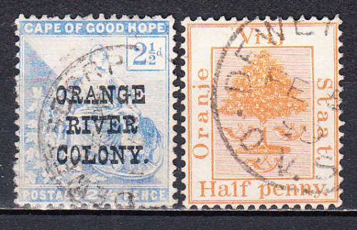 Orange Free State DEWETSDORP postmarks
