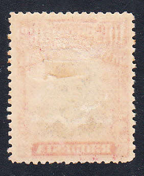 BSAC 1913 KG V 10d blue & red (Die II ,Perf 15) , M/H      (SACC 247 , CV R280)