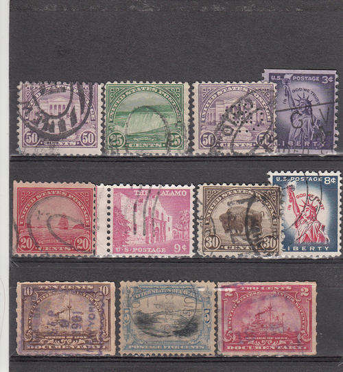 USA selection , used          ( 6 scans )