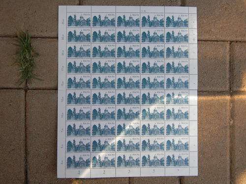 Republic of South Africa 8 X large sheets , MNH  ( 16 scans ) some minor perf damage