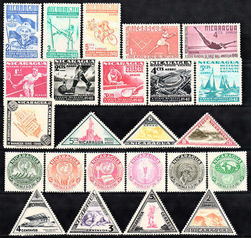 Nicaragua part sets , M/H