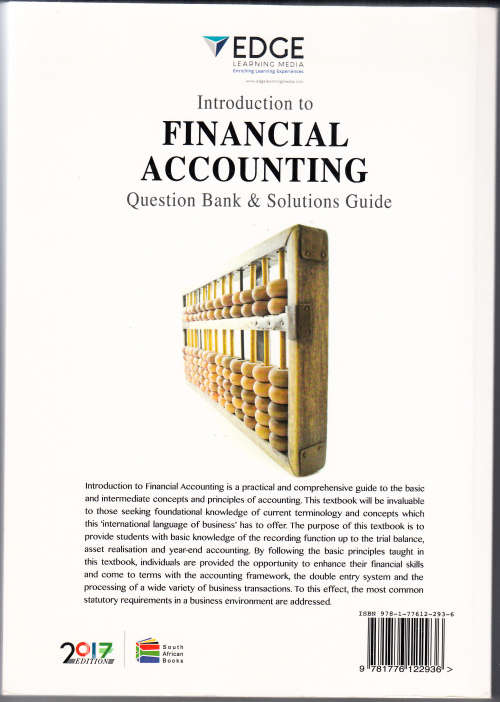 Introduction to Financial Accounting 2017 ( Questions and solutions 512 pages)