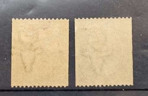Union of South Africa 1913 KG V 1 1/2d & 2d COIL stamps, M/H       (SACC 19-20, R300)