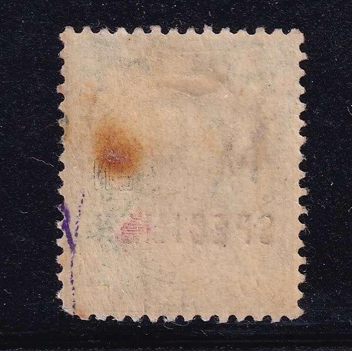 Transvaal 1905-09 KE  2d GREY overprinted SPECIMEN, M/H       (tone spot, scarce, CV R5000)