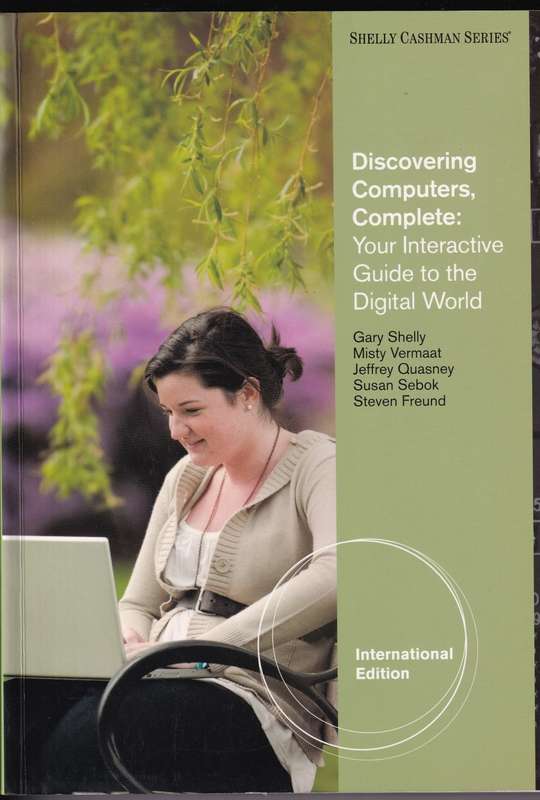 Discovering Computers Complete by Shelly , 2 Volumes, mint used