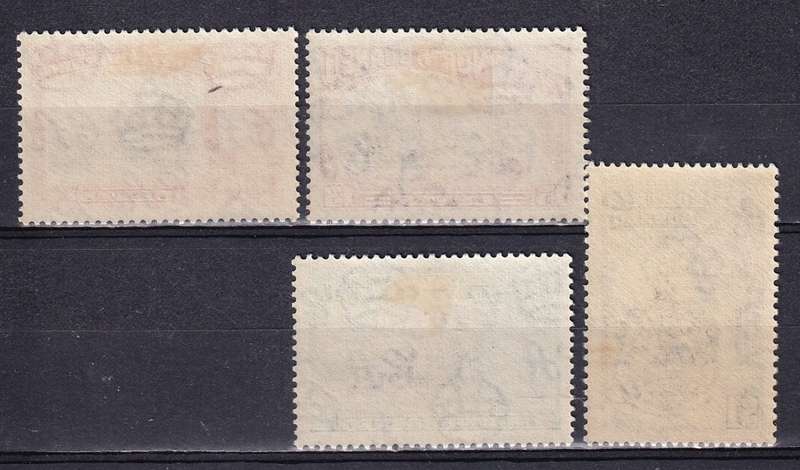 North Borneo 1956 75th Anniversary set, MLH                   (SG 387-390)