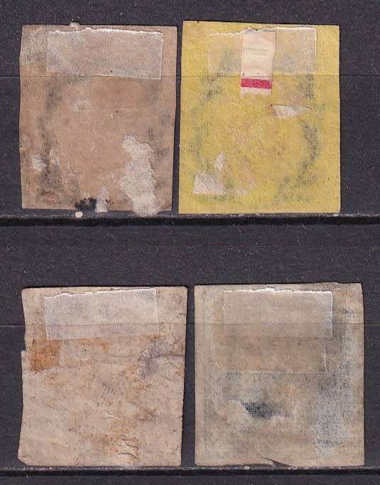 Germany 1850-58 Prussia lot, used (thin )